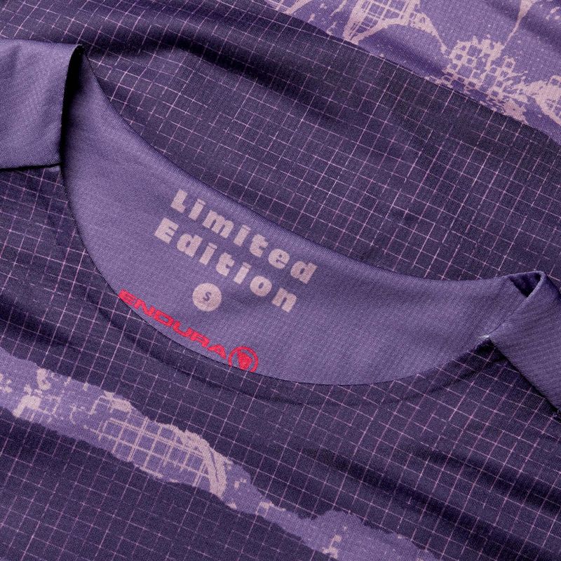 Maglia ciclismo donna Endura Patchwork Ltd W bramble 6