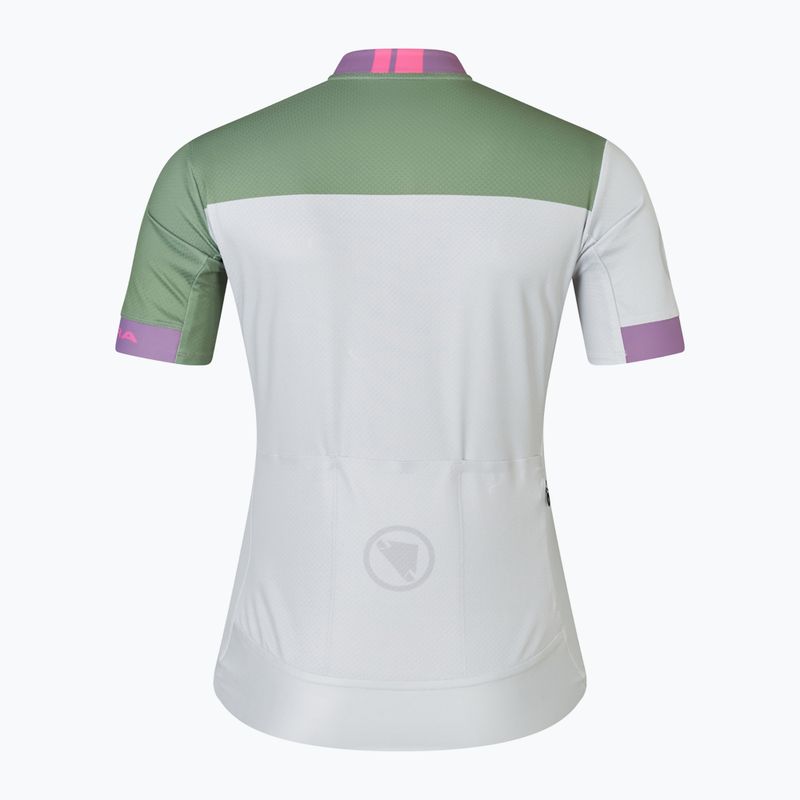 Maglia ciclismo donna Endura Chroma FS260 W mains grey 5