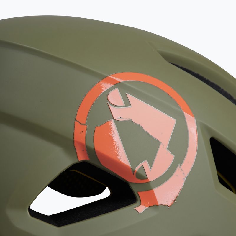 Casco da bici per bambini Endura Hummvee Youth tweed verde 3