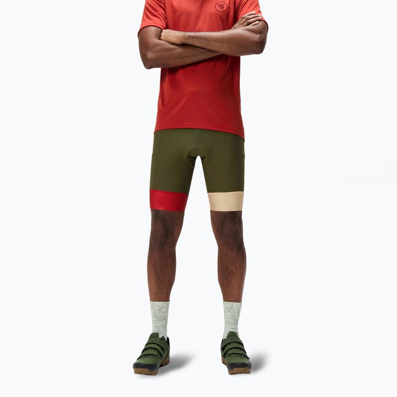 Pantaloncini da ciclismo Endura Loop Waist hunter da uomo