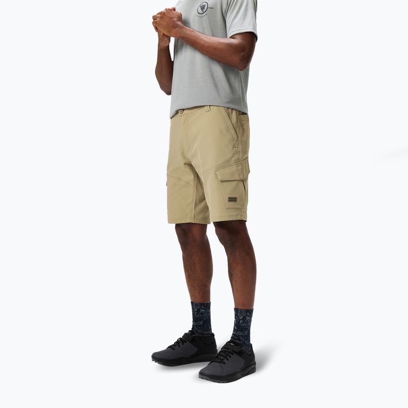 Pantaloncini da bici Endura Loop Cargo da uomo Mushroom 3