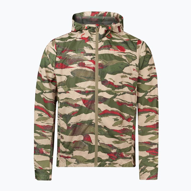 Giacca da ciclismo Endura Hummvee Windshell da uomo in tweed verde