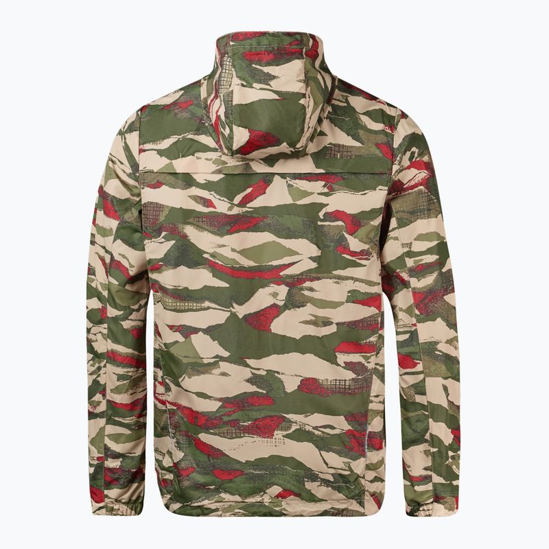 Giacca da ciclismo Endura Hummvee Windshell da uomo in tweed verde 2