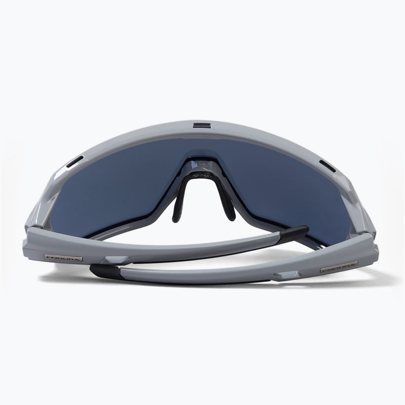 Occhiali da sole Endura Singletrack dreich grigio/blu revo smoke/clear silver flash mirror 3