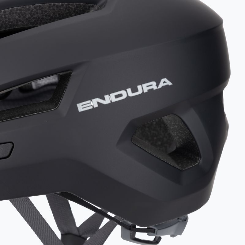 Casco da bicicletta Endura Hummvee nero 7