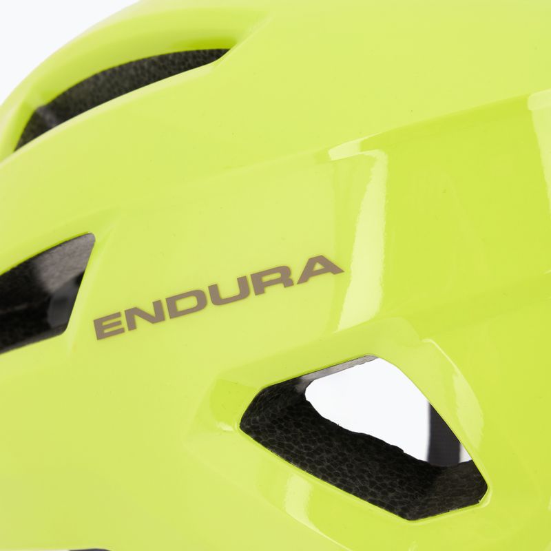 Casco da bicicletta Endura Hummvee verde lime 5