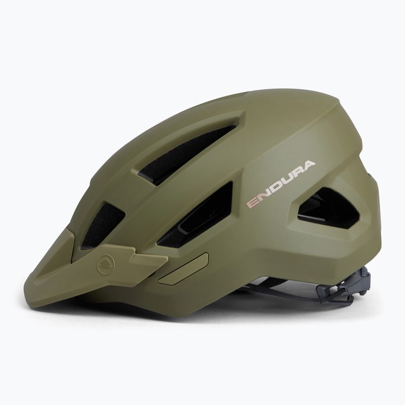 Casco da bici Endura Hummvee tweed verde 2