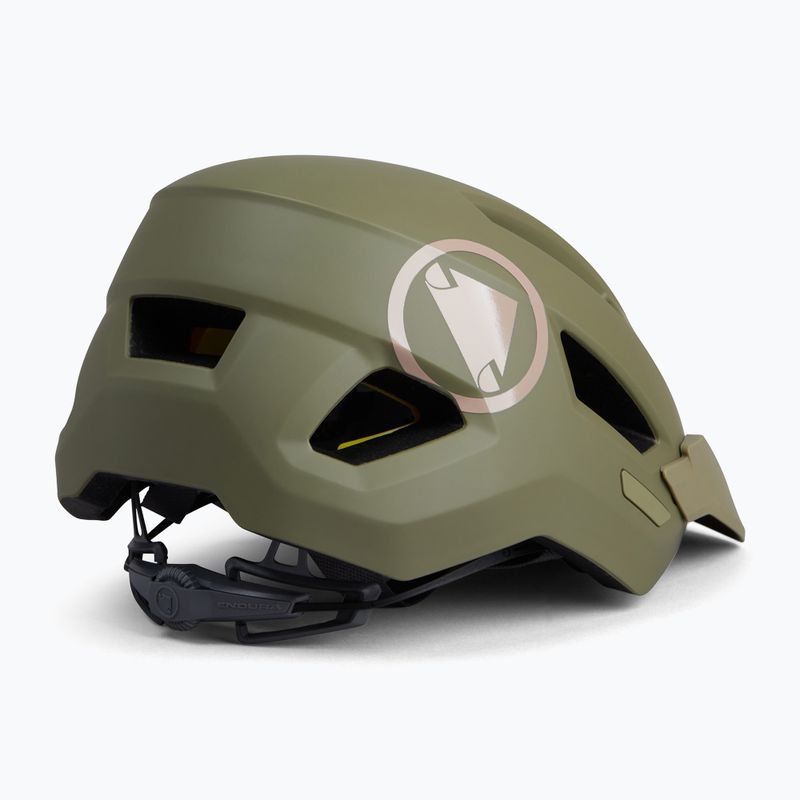 Casco da bici Endura Hummvee tweed verde 3