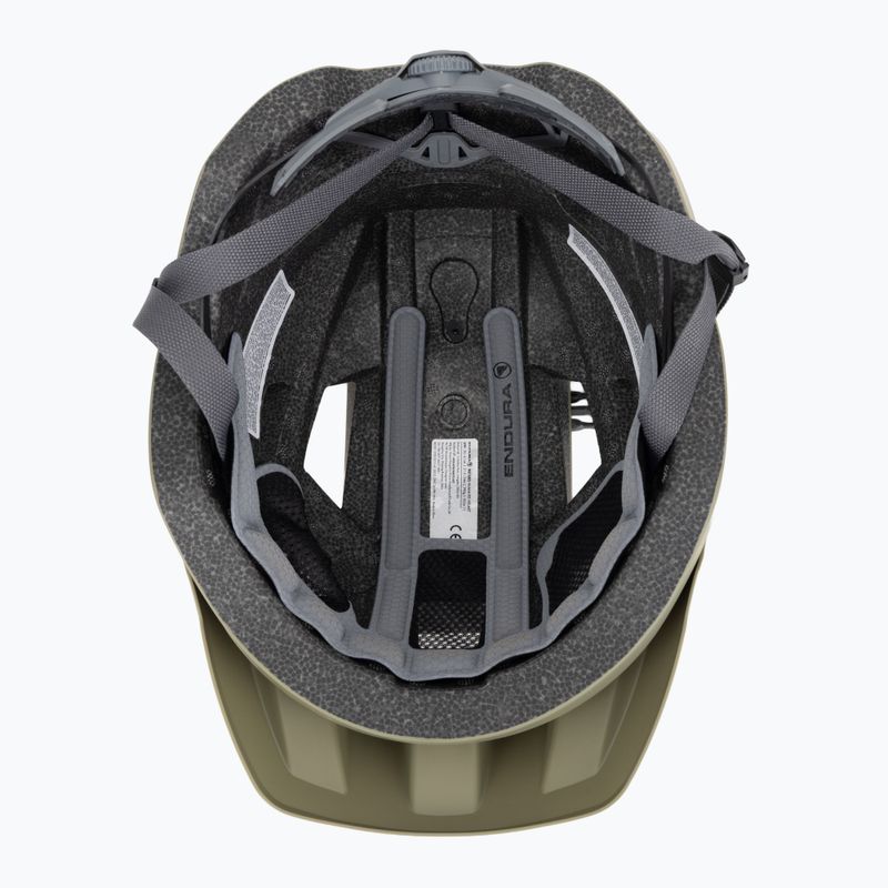 Casco da bici Endura Hummvee tweed verde 5