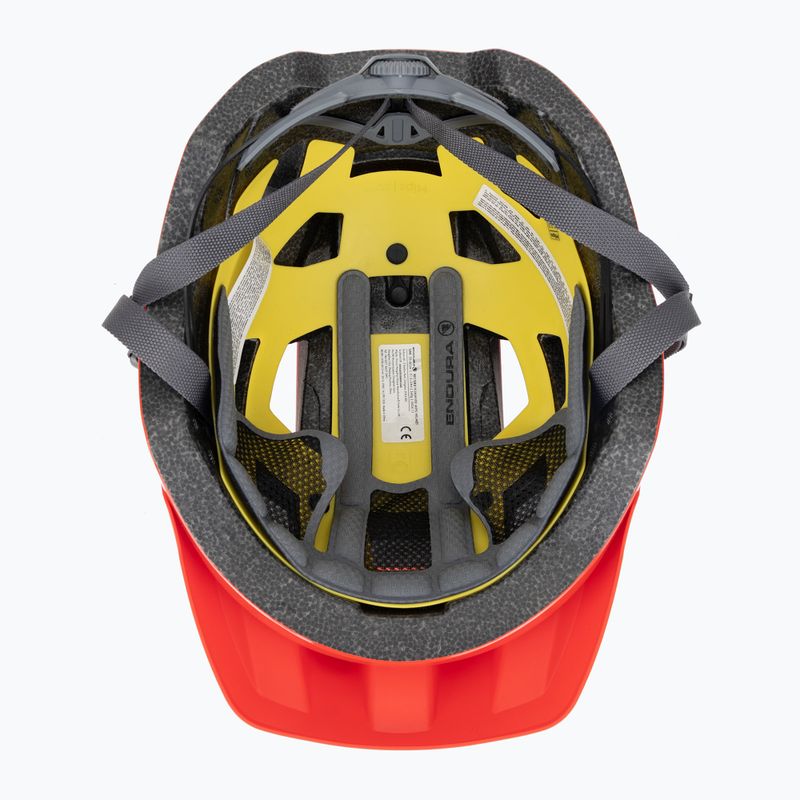 Casco da bici Endura Hummvee MIPS rosso fuoco 5