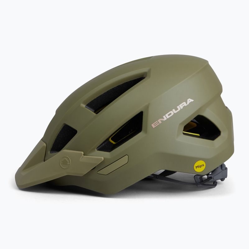 Casco da bici Endura Hummvee MIPS tweed verde 2