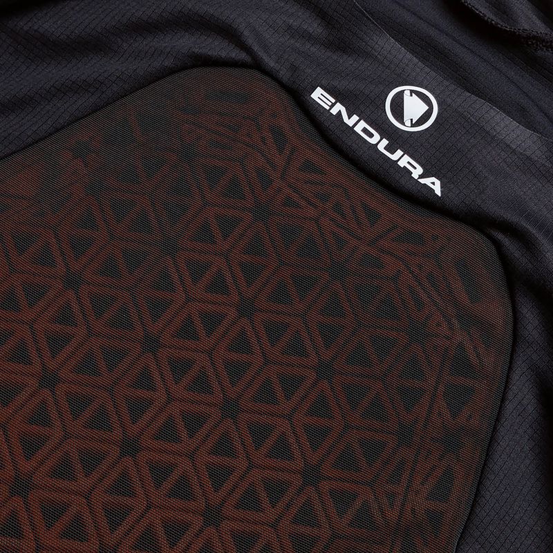 Endura MT500 D30 Ghost Baselayer maglia da ciclismo nera con protezioni 3