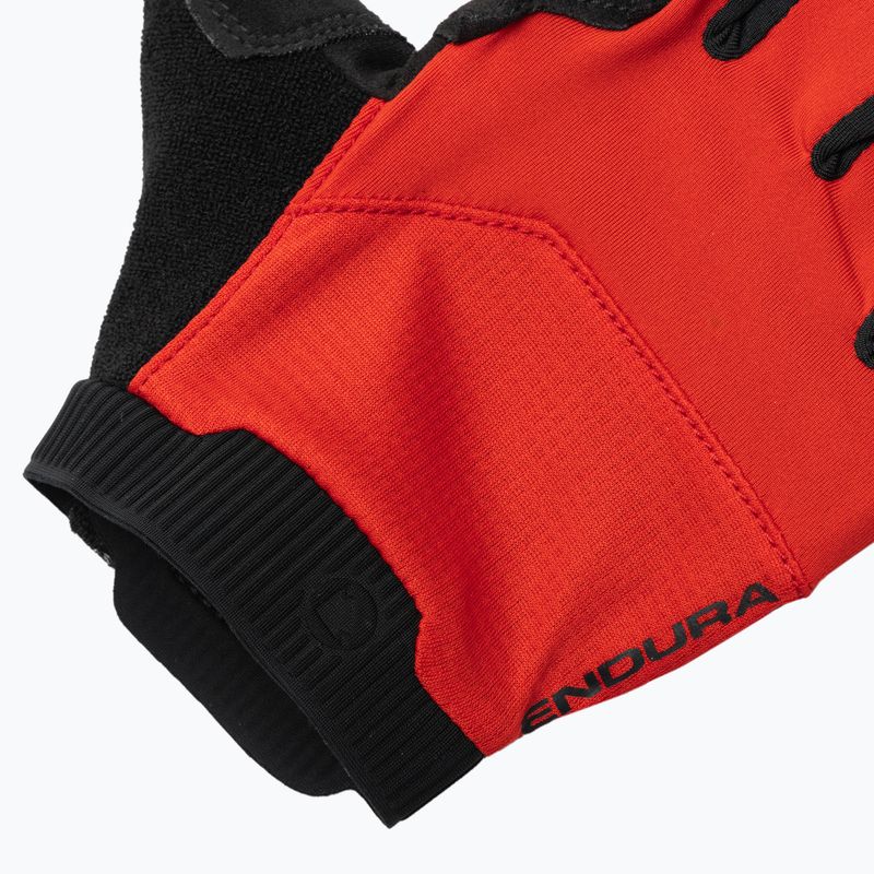 Guanti da bici Endura Loop Mitt rosso fuoco 4