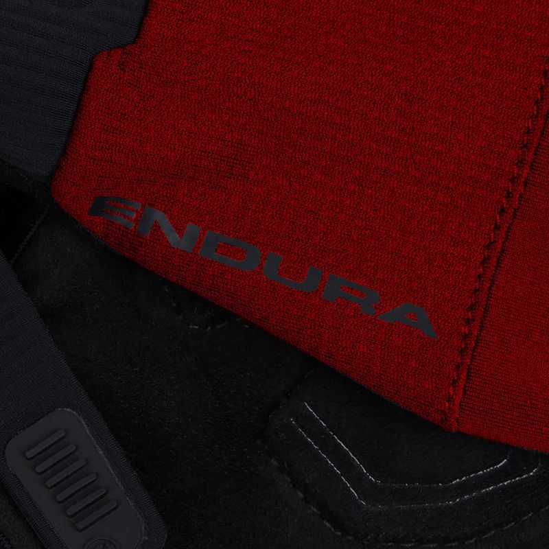 Guanti da bici Endura Loop Mitt rosso fuoco 4
