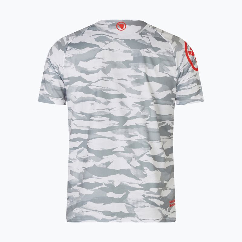 Maglia ciclismo Endura Mountain Camo Ltd da uomo grigio haar 5