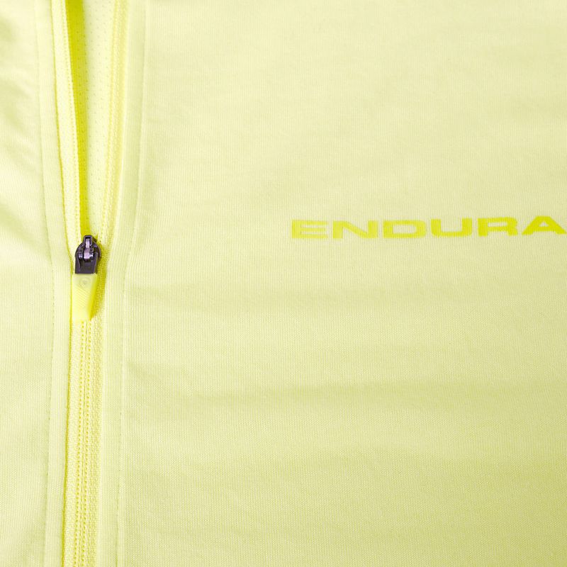 Maglietta da ciclismo da uomo Endura Loop Zipped oil seed 3