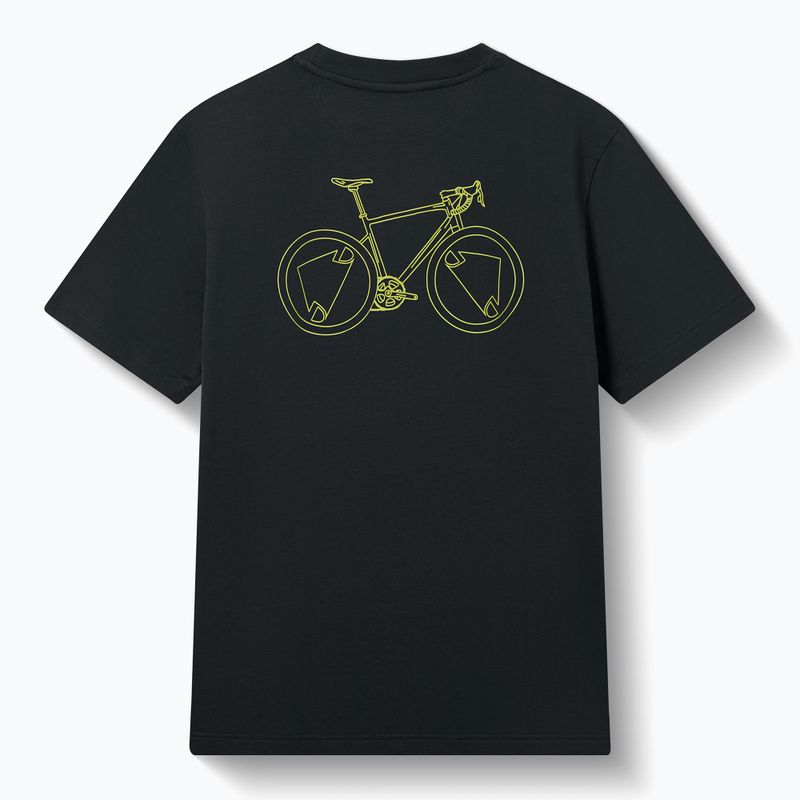 T-shirt Endura Pedal Power Graphic grigio carbonio 2