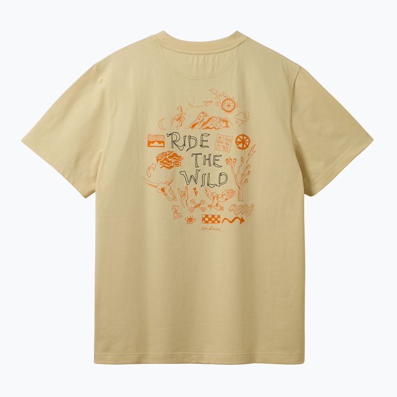 Maglia da ciclismo Endura Ride The Wild Graphic light sand 2