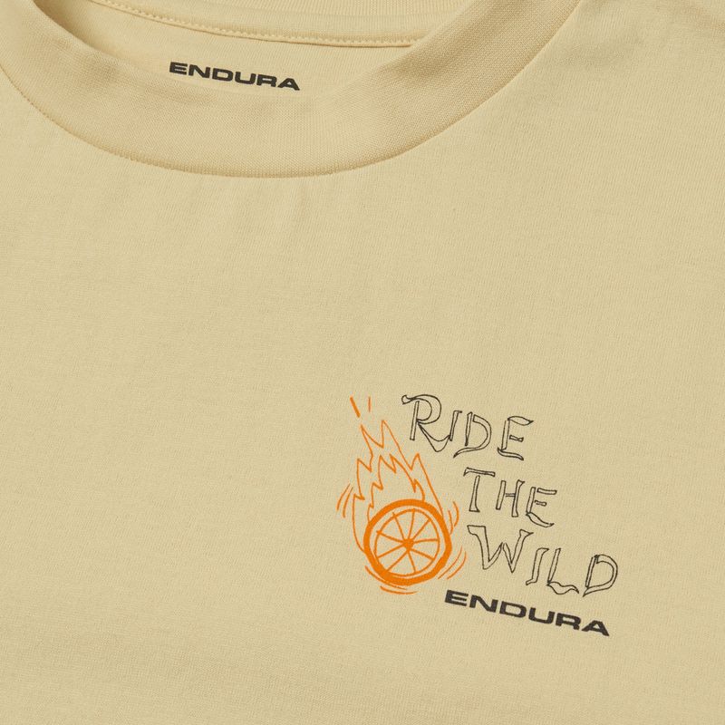 Maglia da ciclismo Endura Ride The Wild Graphic light sand 3