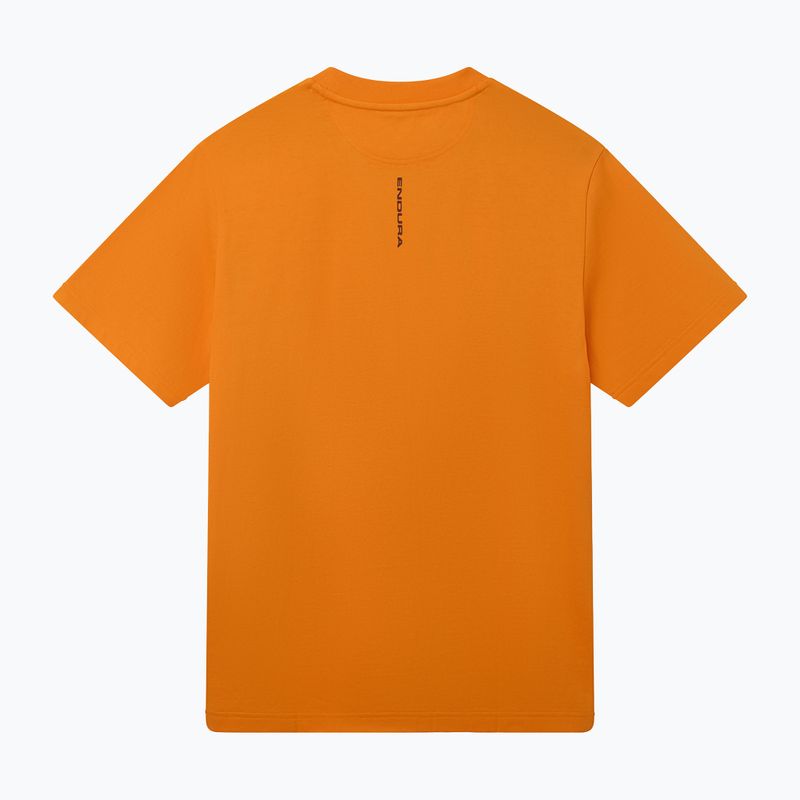 Maglia da ciclismo Endura Icon Logo Graphic end orange 2