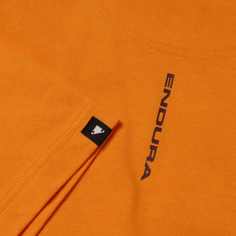 Maglia da ciclismo Endura Icon Logo Graphic end orange 4