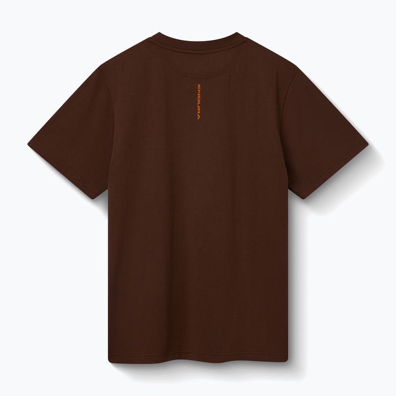 Maglia da ciclismo Endura Icon Logo Graphic Tee end mahogany 2