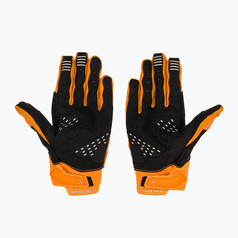 Guanti da ciclismo da uomo Endura Singletrack II end orange 3
