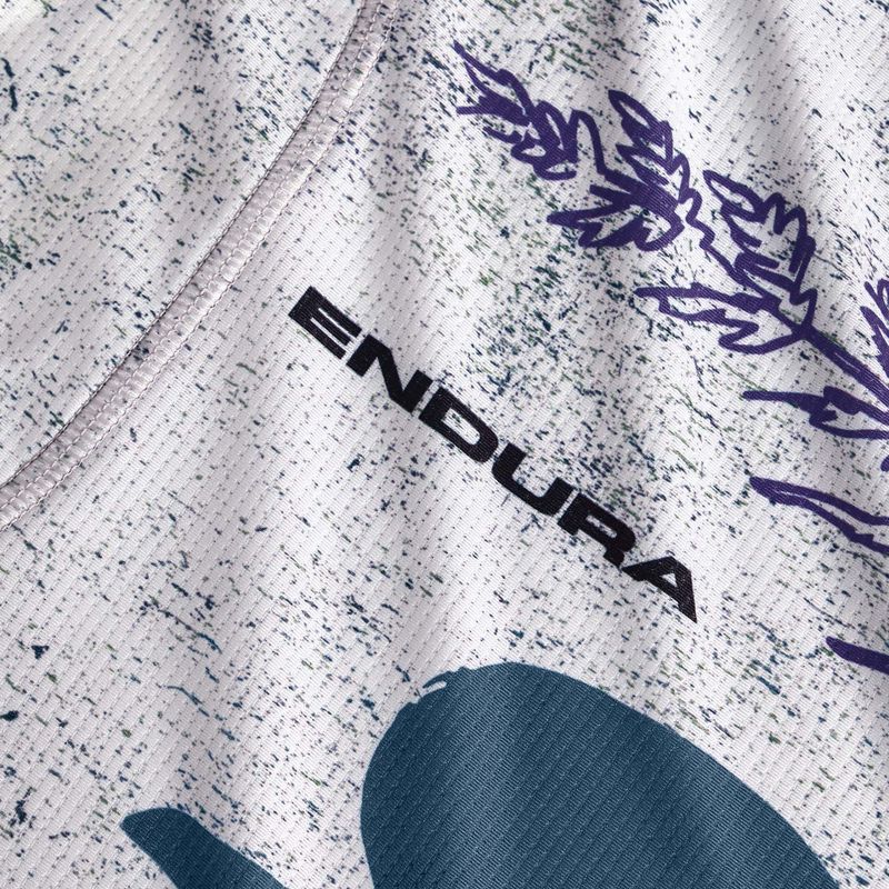 Maglia da ciclismo da donna Endura Singletrack Print W aero blue 10