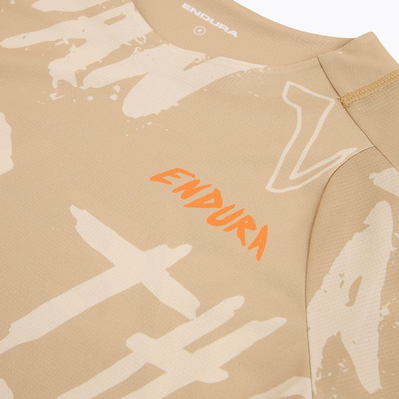 Maglia da ciclismo da donna Endura Singletrack Print W sand 3