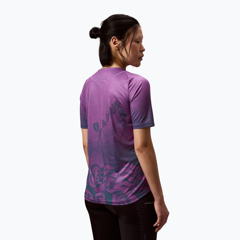 Maglia da ciclismo da donna Endura Singletrack Print W end purple 4