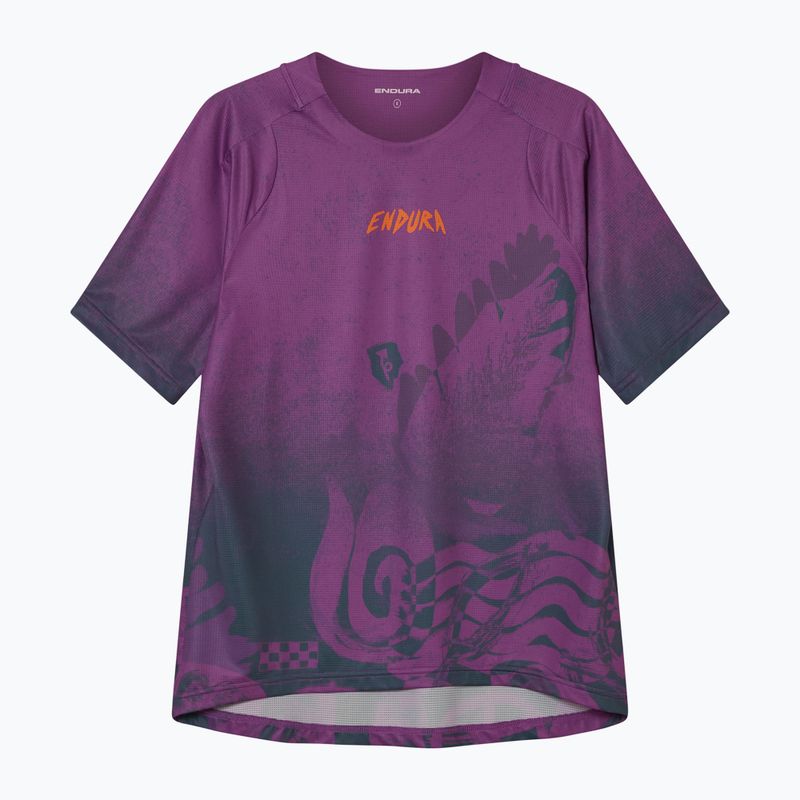 Maglia da ciclismo da donna Endura Singletrack Print W end purple 6