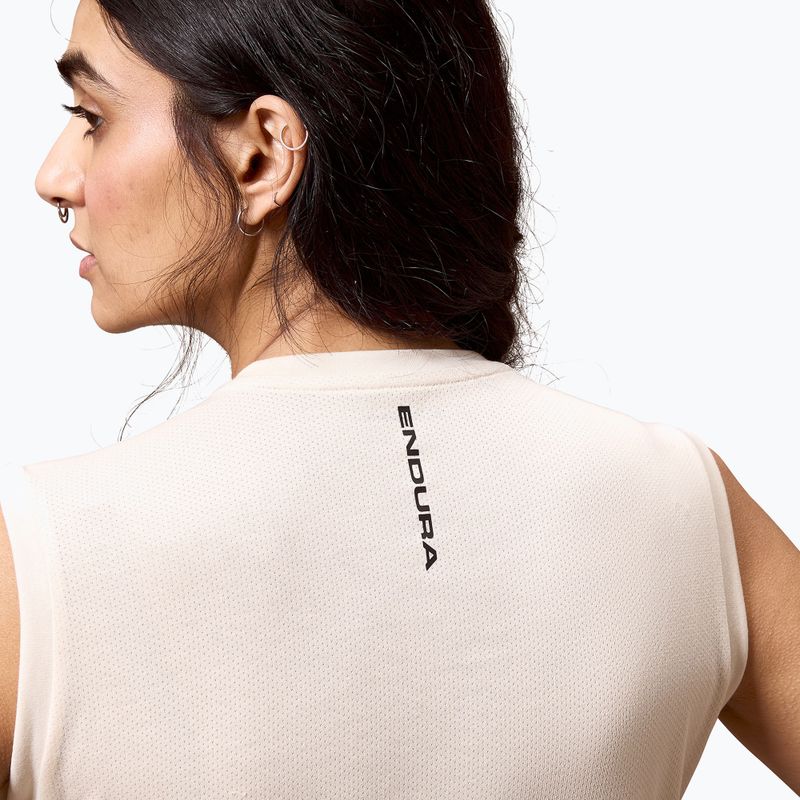 Canottiera ciclismo donna Endura Loop Tech Tank W light sand 5