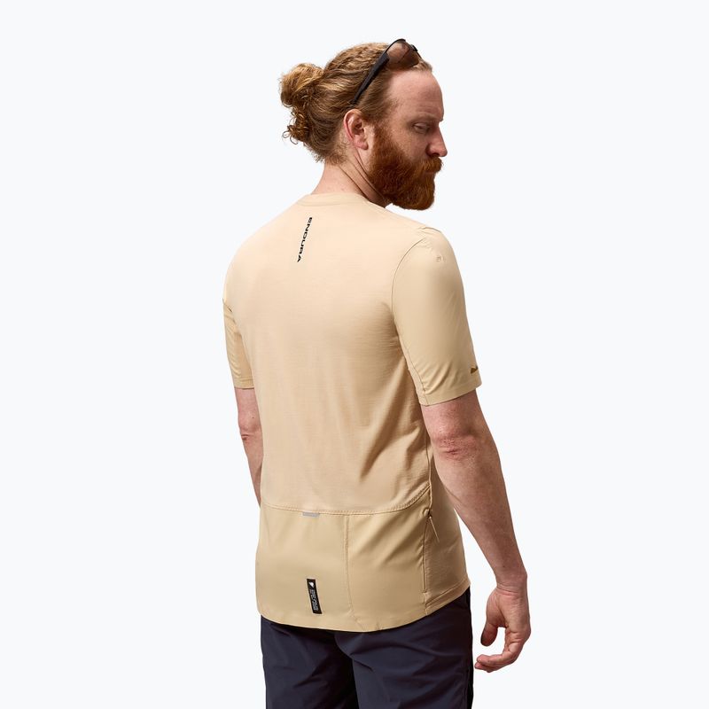 Maglietta da ciclismo da uomo Endura Alltrack Ride Tech sand 3