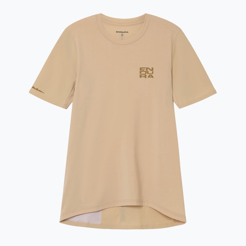 Maglietta da ciclismo da uomo Endura Alltrack Ride Tech sand 7