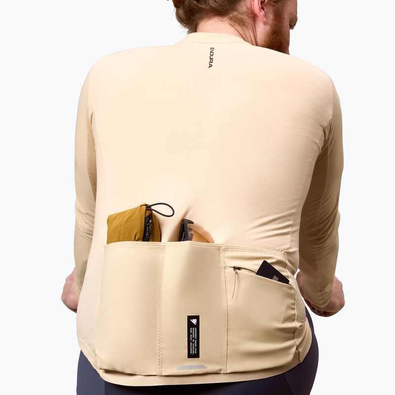 Maglia a maniche lunghe da ciclismo da uomo Endura Alltrack Ride sand 6