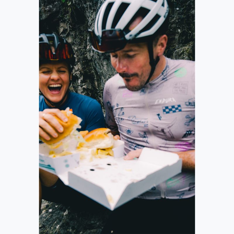 Maglietta da ciclismo da uomo Endura Pro SL Print titanium 11