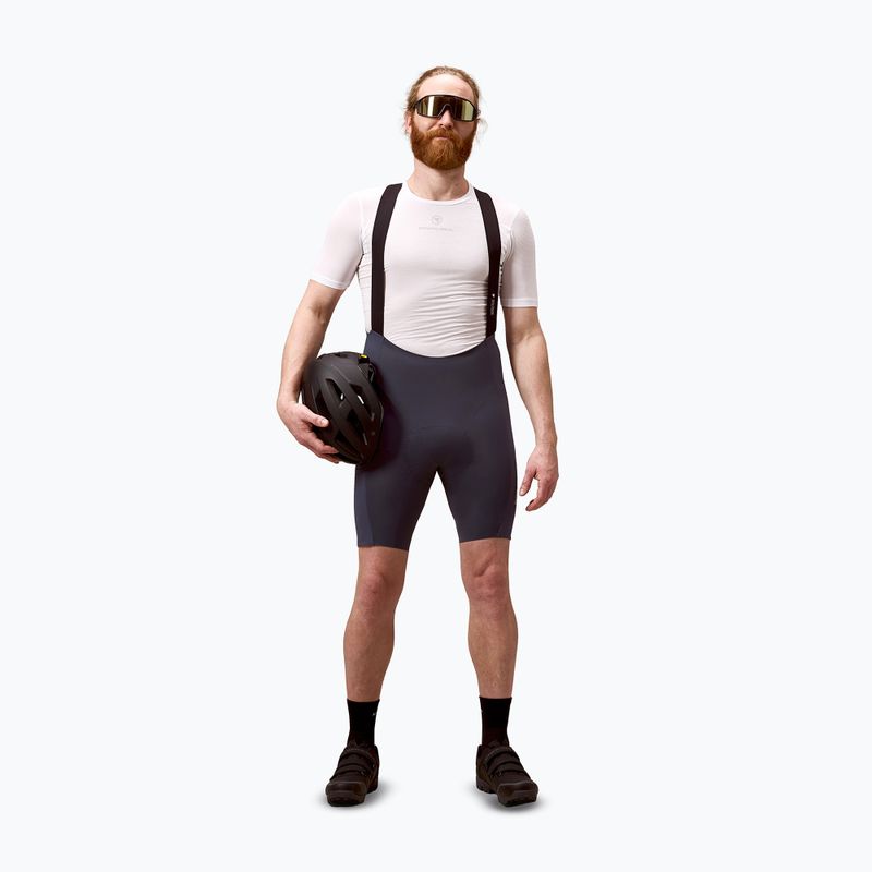 Pantaloncini da ciclismo da uomo Endura Alltrack Ride Bibshort carbon grey 2