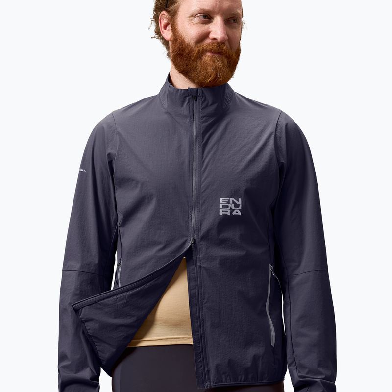 Giacca da ciclismo uomo Endura Alltrack Ride Packable Jacket carbon grey 4
