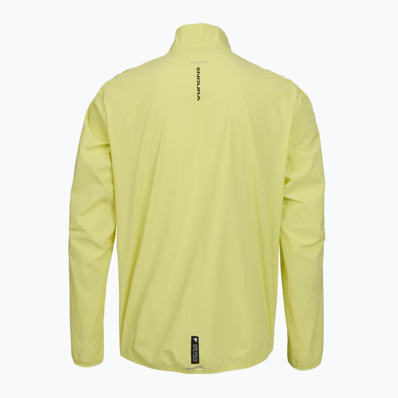 Giacca da ciclismo uomo Endura Alltrack Ride Packable Jacket oil seed 2
