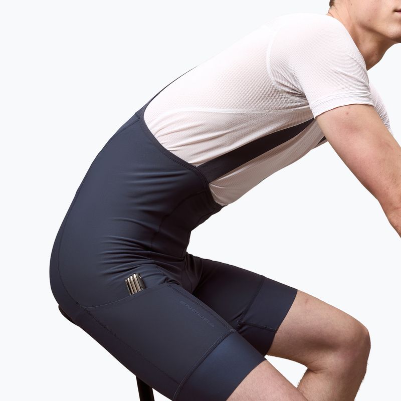 Pantaloncini da ciclismo da uomo Endura Loop Bibshort carbon grey 5