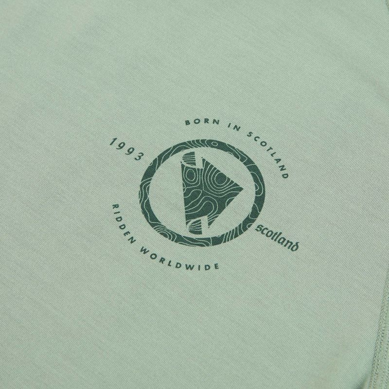 Maglietta da ciclismo da uomo Endura Loop Tech sage green 3