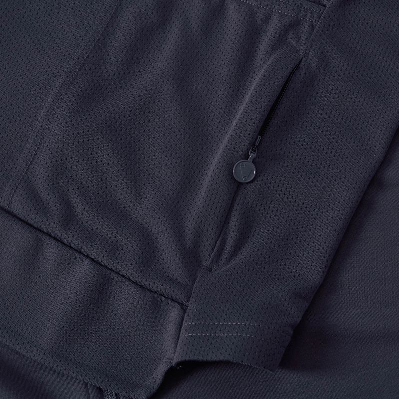 Maglietta da ciclismo da uomo Endura Loop Zipped carbon grey 10