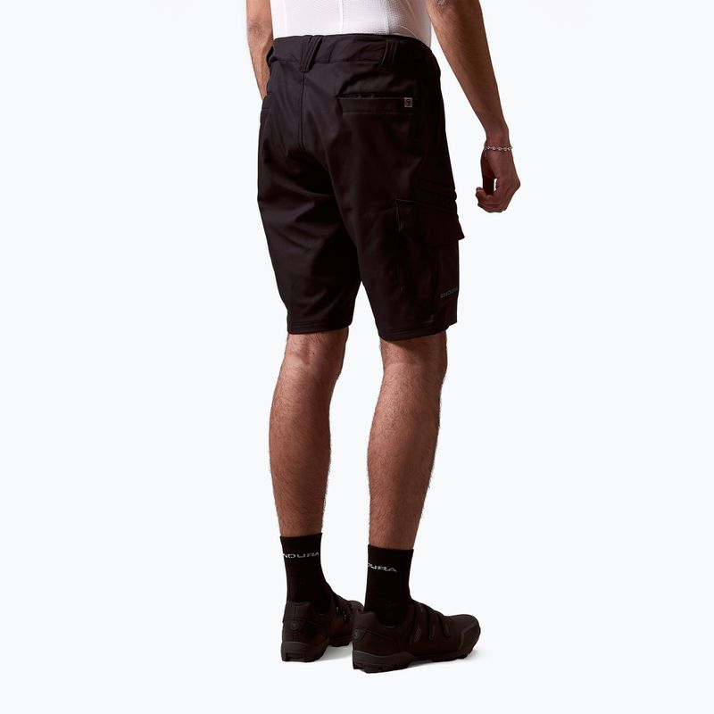 Pantaloncini da ciclismo da uomo Endura Loop Cargo Short black 3