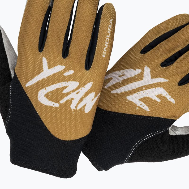 Guanti da ciclismo da uomo Endura Hummvee Lite Icon trail bronze 6