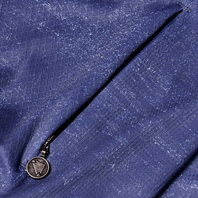 Maglietta da ciclismo da uomo Endura FS260 Print indigo rock 4