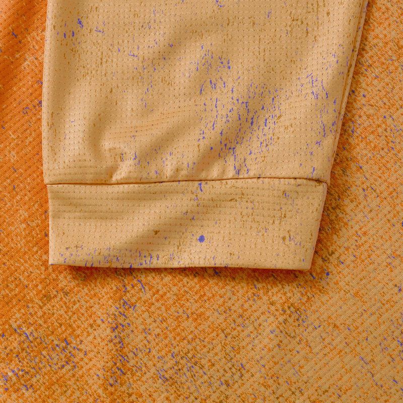 Maglia a maniche lunghe da ciclismo da uomo Endura Singletrack Print end orange 8