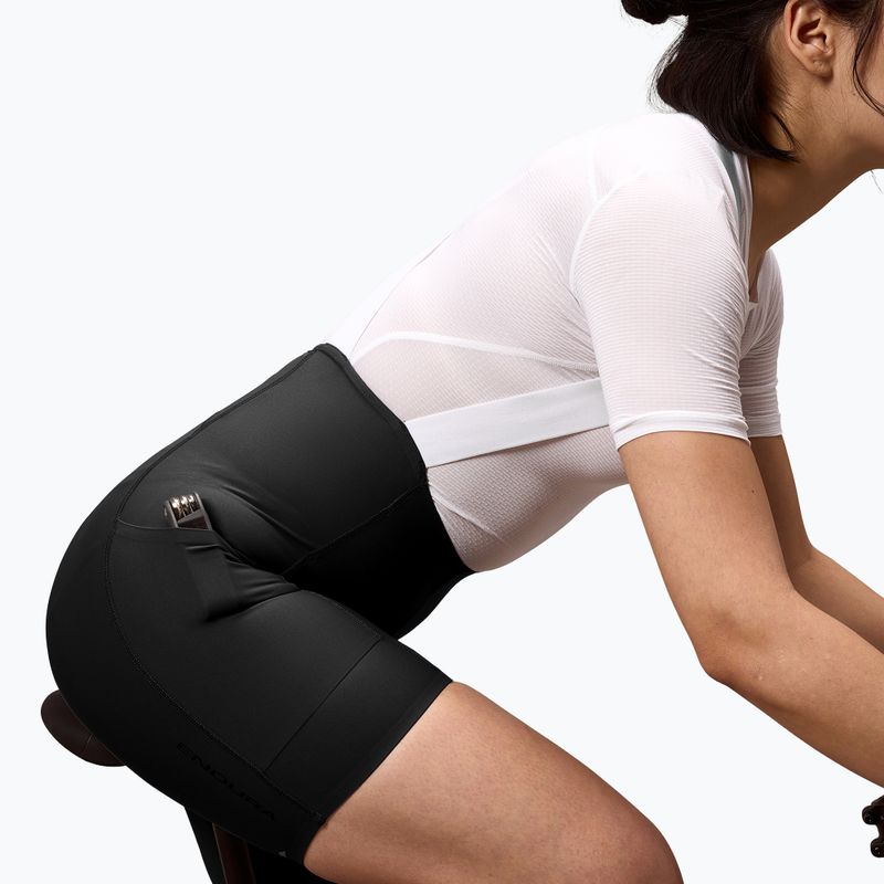 Pantaloncini da ciclismo da donna Endura Loop Bibshort black 6