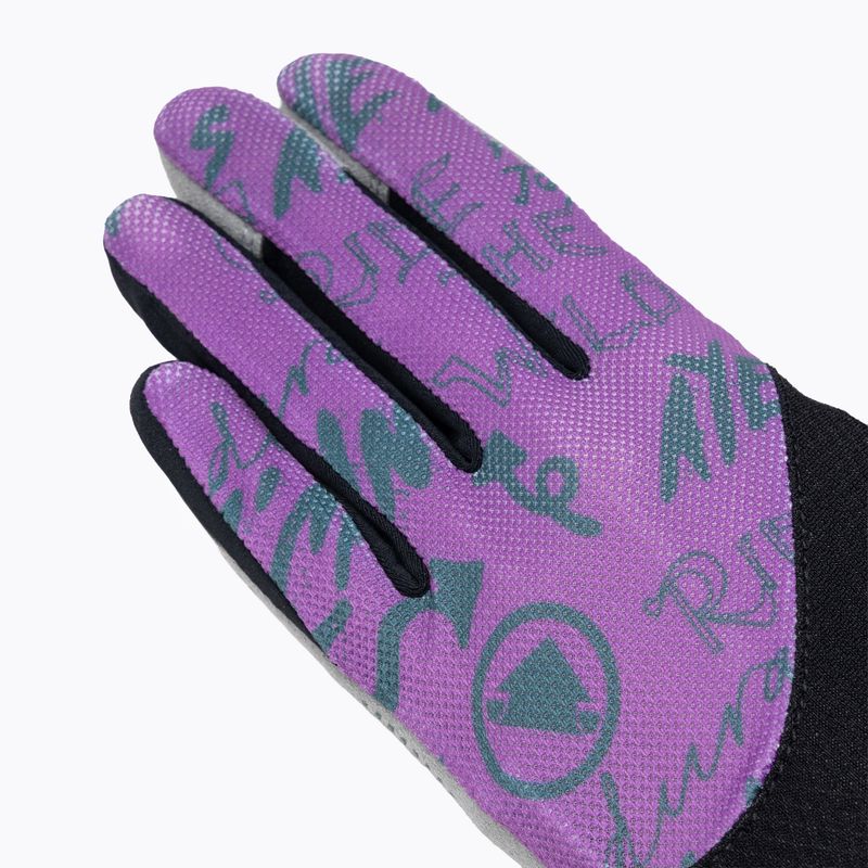 Guanti da ciclismo da donna Endura Hummvee Lite Icon W end purple 5