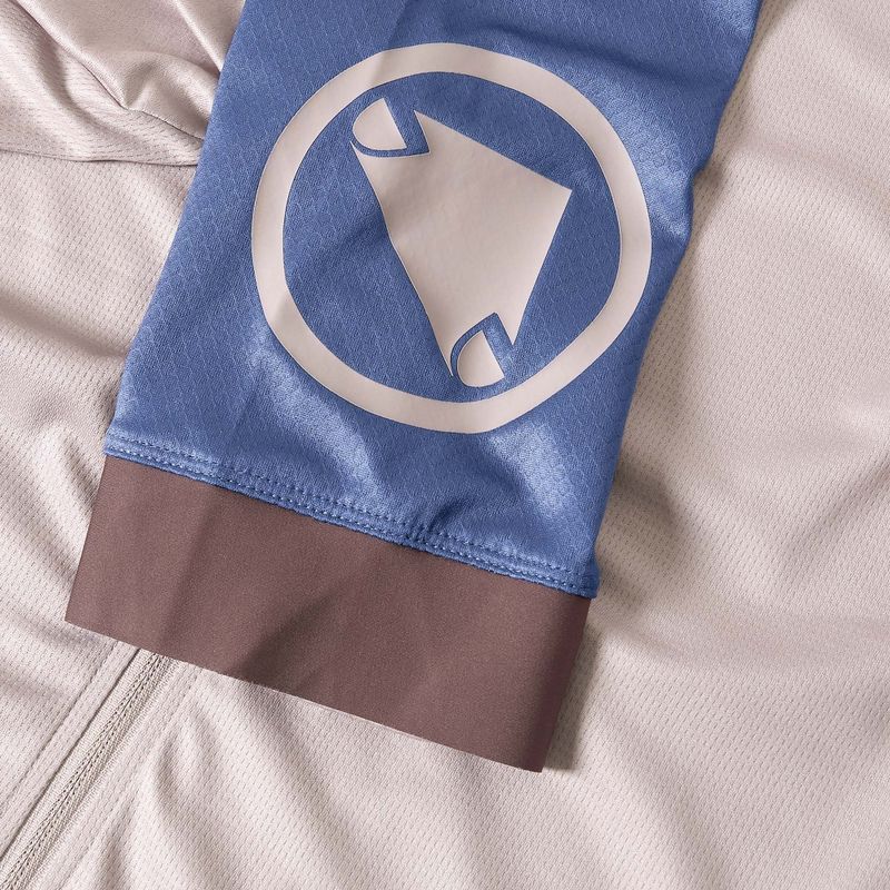 Maglietta da ciclismo da uomo Endura FS260 Std titanium 10