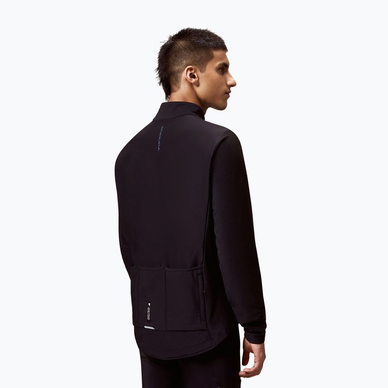 Felpa da ciclismo uomo Endura Loop Ride L/S Jersey black 3